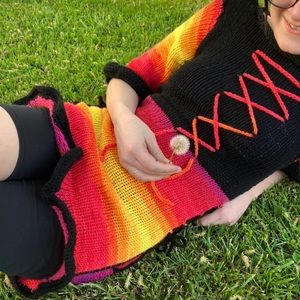 Hand Knit Fairy Dress - Women’s Size XS-M